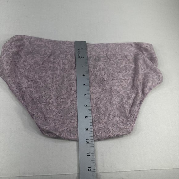 Hanes Women's Size XL 8 Panty Bikini X-Temp Floral Pink New Without Tags - Picture 6 of 6